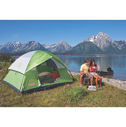 Coleman SunDome 4 Person Dome Tent (Green) - Image 5