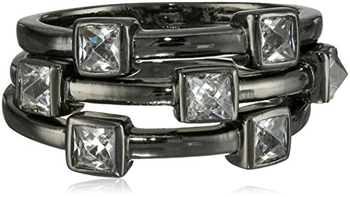 Algopix Similar Product 11 - Nicole Miller Pyramid Scatter Black