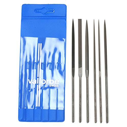 Algopix Similar Product 19 - VALLORBE SWISS MADE NEEDLE FILES CUT 2