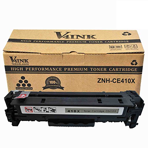 V4INK® New Compatible 305X Black CE410X Toner Cartridge replacement for Laserjet-pro 300 400 Series Printers