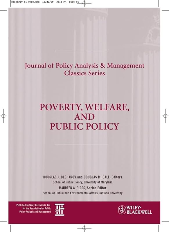 Poverty, Welfare, and Public Policy by Douglas J. Besharov
