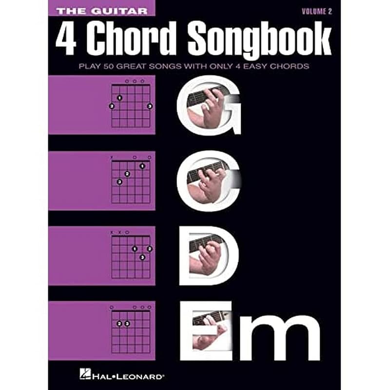 The Guitar 4-Chord Songbook - Volume 2: (G-C-D-Em) by Hal Leonard Corp.