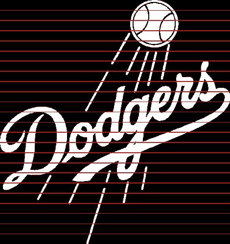 Dodgers Sticker (Decal) - 6