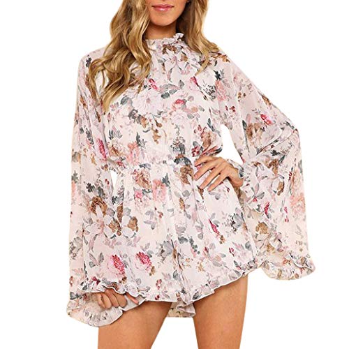 Algopix Similar Product 2 - Womens Off Shoulder Floral Mini Dress