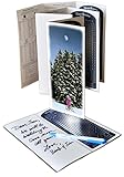 Moon Calendar 2015, Winter Greeting Cards, 8 set