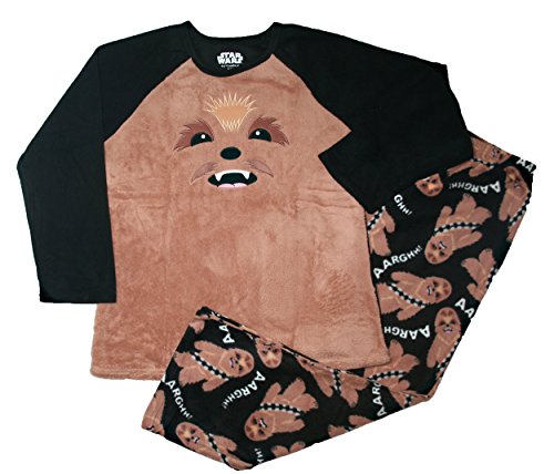 Star Wars Chewbacca Womens' 2 Pc Fleece Pajama Set