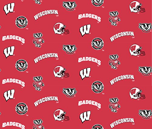 Algopix Similar Product 16 - Wisconsin Badgers Cotton