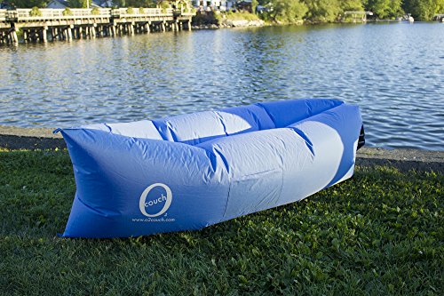 O2Couch Outdoor Inflatable Lounger Nylon Fabric Beach Lounger Convenient Compression Air Bag Hangout Bean Bag Portable Couch Chair - Image 5