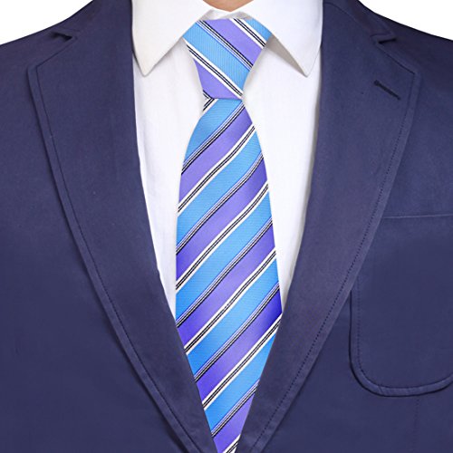 Algopix Similar Product 14 - YG CID00511 Purple Wedding Ties Men