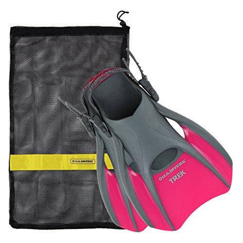 Algopix Similar Product 4 - US Divers Trek Travel Fin With Mesh