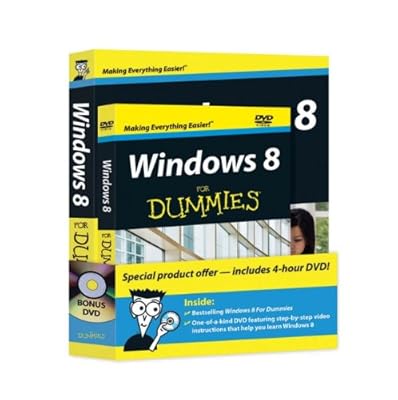 Windows 8 For Dummies, Book + DVD Bundle