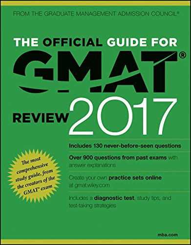 The Official Guide for GMAT Review with Online Question Bank and Exclusive Video by GMAC (Graduate Management Admission Council)