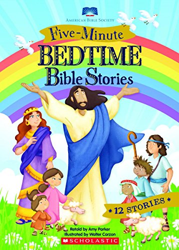 Five-Minute Bedtime Bible Stories by Amy Parker
