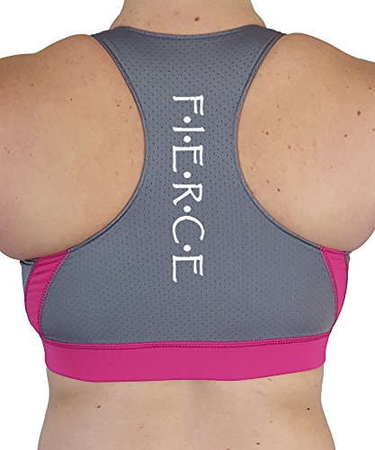 Workout & Yoga Sports Bra. High Impact Racerback Women's Sport Bra.