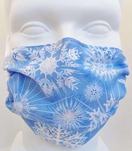 Holiday Style Face Mask (Child Size) Comfortable, Reusable Face Mask - Dust/Allergy Mask, Pollen Mask with Germ Killing Antimicrobial