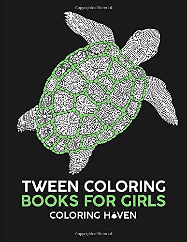 Tween Coloring Books For Girls: Cute Animals Coloring Book For Teenagers, Girls, Boys, For Relaxation and Stress Relief by Coloring Haven