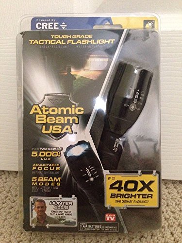 Atomic Beam USA Tough Grade Tactical Flashlight As Seen On TV (Single)