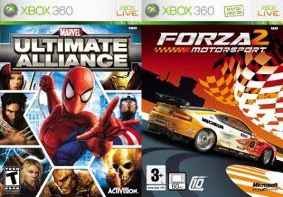 

Activision Marvel Ultimate Alliance & Forza 2 Xbox 360 Deep Rich Customizable-Marvel Popular