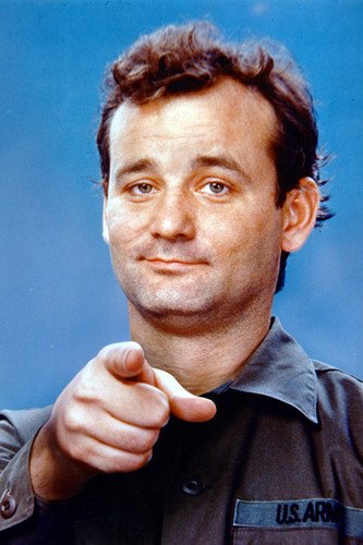 

Bill Murray Pointing From Stripes 24X36 Poster