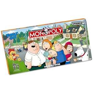 Click to buy Family Guy games: Monopoly USA-opoly from Amazon!