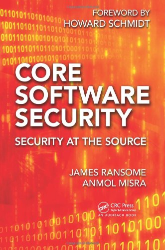 Core Software Security: Security at the Source by James F Ransome
