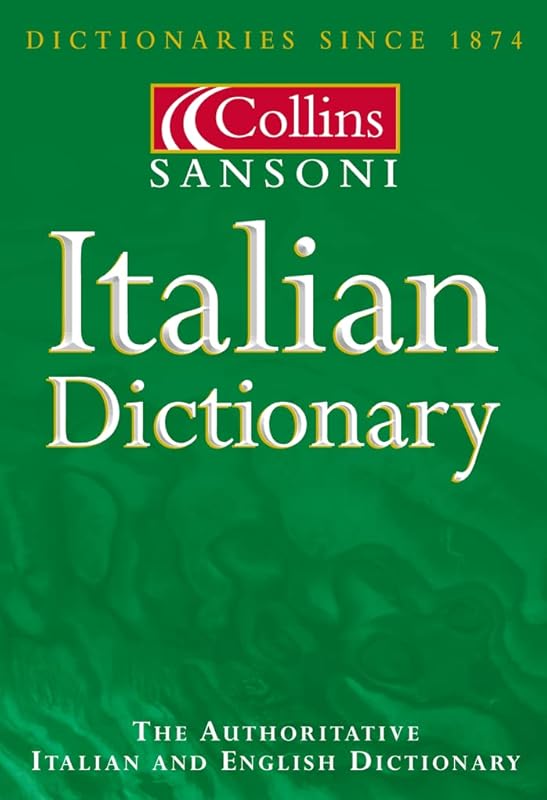 Collins-Sansoni Italian Dictionary/Italian-English, English-Italian by Na