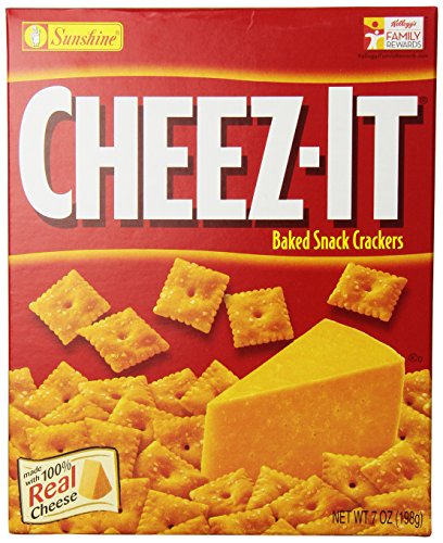 Sunshine, Cheez-It Baked Snack Crackers, 7 oz