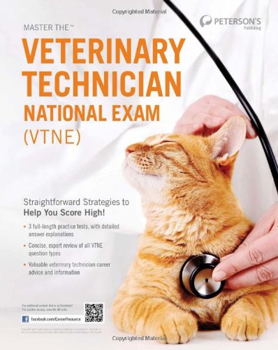 Master the Veterinary Technician National Exam by Peterson's