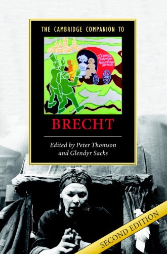 The Cambridge Companion to Brecht (Cambridge Companions to Literature) by Peter Thomson