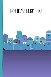 Holiday Card List: Address Book for Holiday Mailings by Wildrose Media