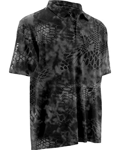 Algopix Similar Product 7 - HUK H1200066TY4L Huk Kryptek Icon Polo