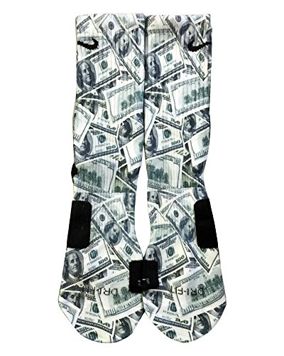 Custom Nike Elite 100 Bill Socks