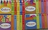 Colors, Fruits, Numbers, and / or Shapes Educational Books (Assorted Titles & Quantities Vary)