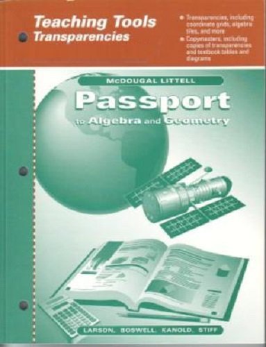 Warm-Up Transparencies with Standardized Test Practice (Passport to Mathematics) by Larson