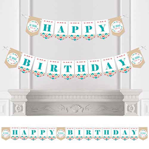 Algopix Similar Product 15 - Big Dot of Happiness Be Brave Little