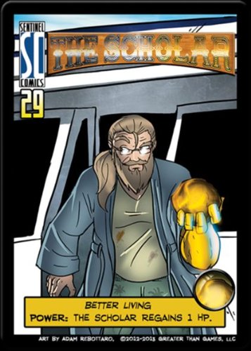 Sentinels of the Multiverse: The Scholar Hero Character