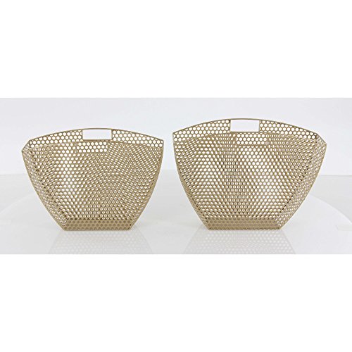 Algopix Similar Product 7 - Benzara Freestanding Metal Magazine