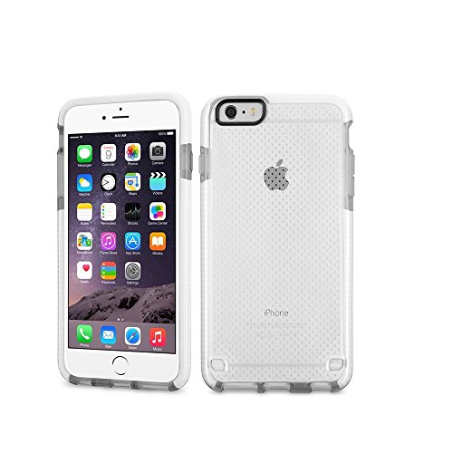 Tech21 Evo Mesh Case (Drop Protective) for iPhone 6/6s Clear/White - With Retail Packing Z01
