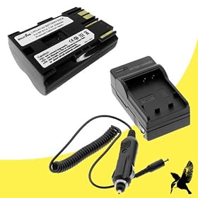 Halcyon 2000 mAH Lithium Ion Replacement Battery and Charger Kit for Canon PowerShot G1 14.3 MP Digital SLR Camera and Canon BP-511