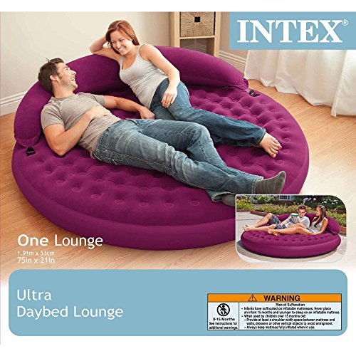 Intex Ultra Daybed Inflatable Lounge, 75" X 21" - Image 5