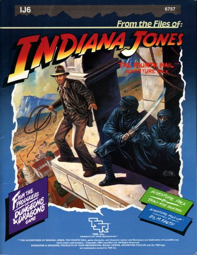 The 4th Nail (Adventures of Indiana Jones Module IJ6) by Tracy Hickman
