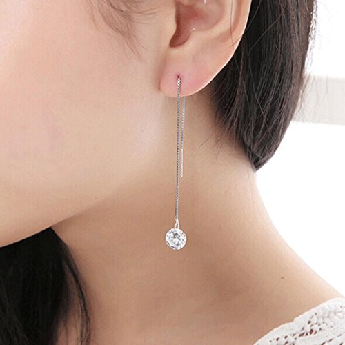 Creazy® 1Pair Women Long Style Earrings Ear Hook Stud Jewelry