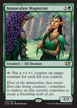 Magic: the Gathering - Immaculate Magistrate - Commander 2014