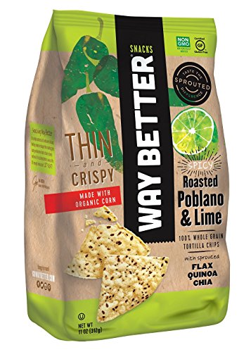 Algopix Similar Product 7 - Way Better Snacks Sprouted Whole Grain