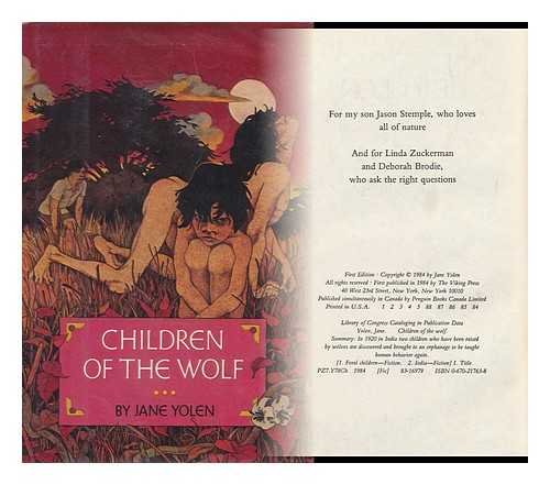Children of the Wolf by Jane Yolen