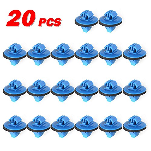 PartsSquare 20pcs Fender Liner Fastener Rivet Push Clips Retainer for Toyota 4Runner FJ Cruiser Highlander RAV4
