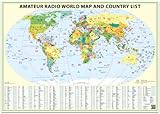 Ham Radio World Map with DXCC Country List. 2013 Edition