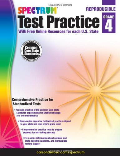 Test Practice, Grade 4 by Carson-Dellosa Publishing