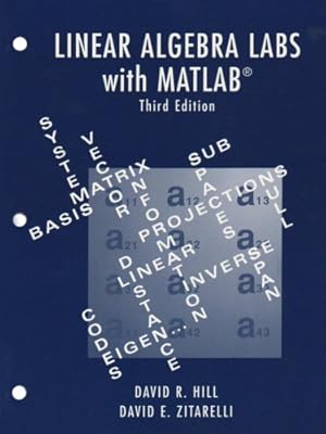 Linear Algebra Labs with MATLAB