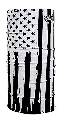 Gadsden & American Flag Bandana Variations - Seamless Moisture Wicking Bandana Made of 100% Polyester Microfiber - 10+ Ways To Wear - Perfect For Fishing, Camping, Hiking, Football Games, Boating & Rafting
